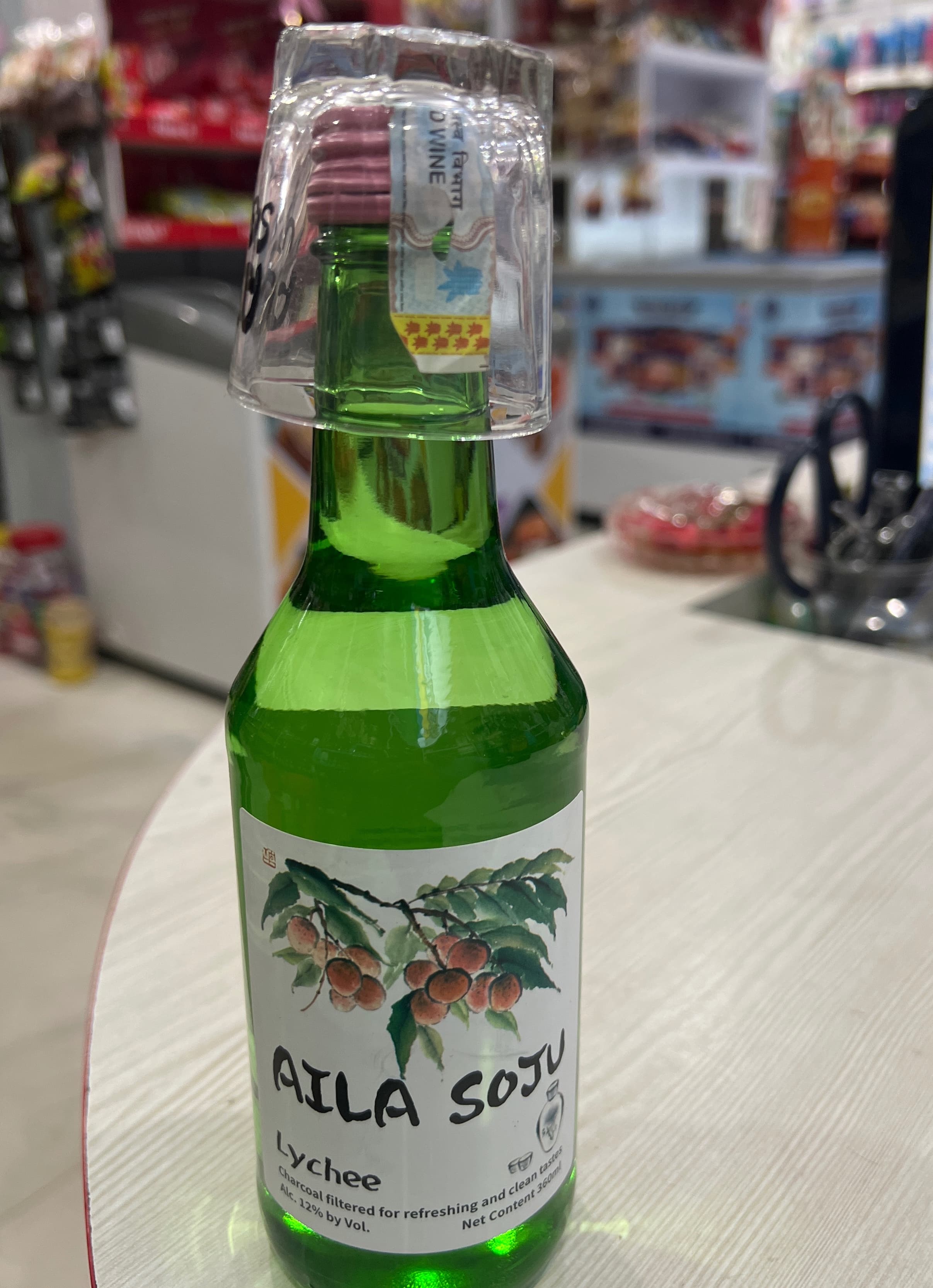 AILA SOJU LYCHEE 360ML