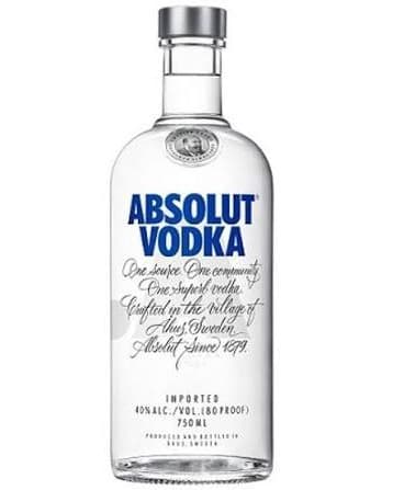 ABSOLUTE VODKA 200ML