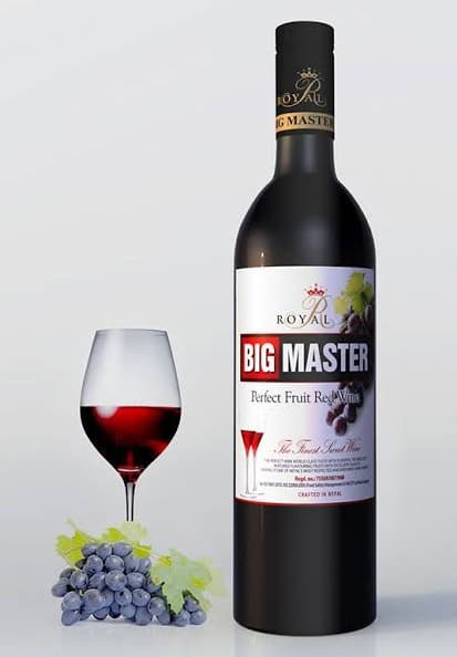 BIG MASTER REGULAR RED WINE 750ML