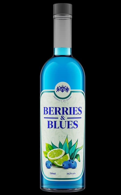BERRIES AND BLUES 750ML