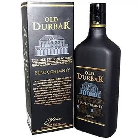 OLD DURBAR BLACK CHIMNEY 750ML