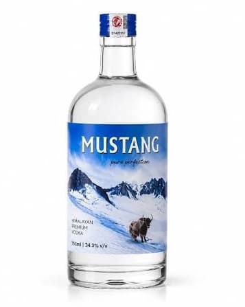 MUSTANG VODKA 180ML