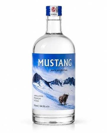 MUSTANG VODKA 750ML
