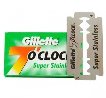 7 O'clock Gillette Blades