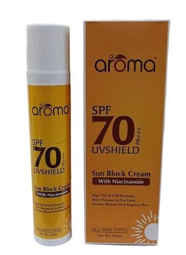 AROMA UVSHIELD SPF70 60ML