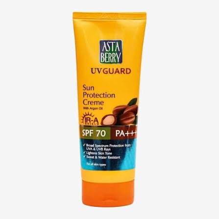 ASTABERRY SUNPROTECTION  SPF70 100ML