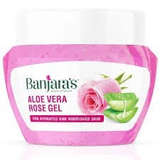 BANJARAS ALOEVERA ROSE GEL 100GM