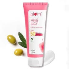 PLUM DEWY VITAMIN-E SUNSCREEN SPF50