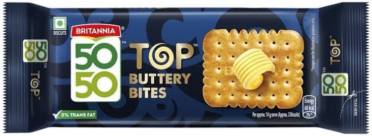 Britannia 50-50 Top Butterery Bites