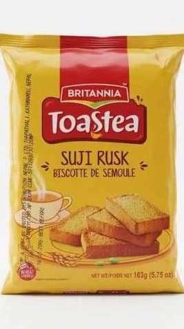 BRITANNIA SUJI RUSK 163GM