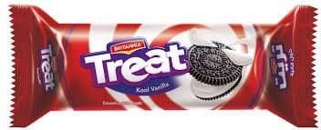 BRITANNIA TREAT VANILLA BISCUIT 50GM