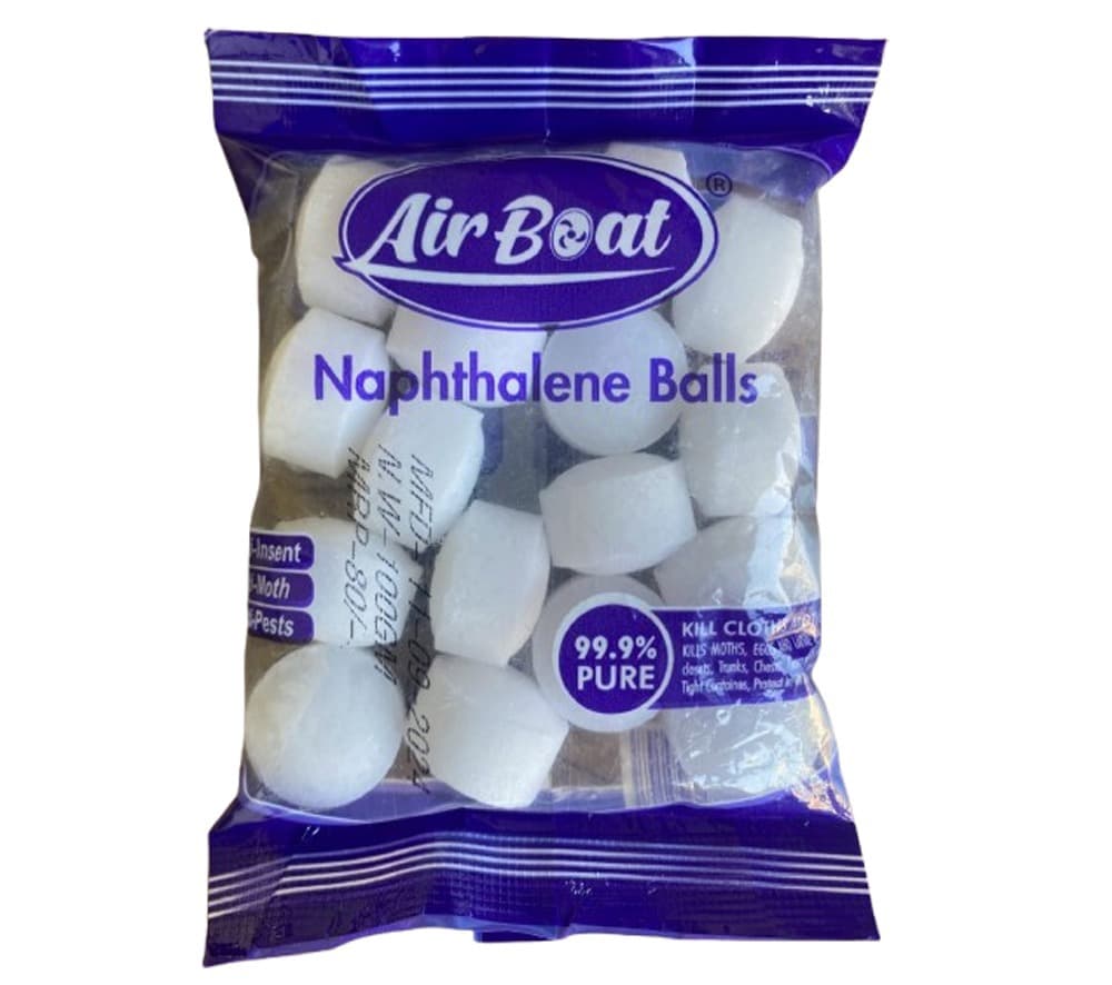 AIRBOAT KAPUR NAPHTHALENE BALLS 100GM